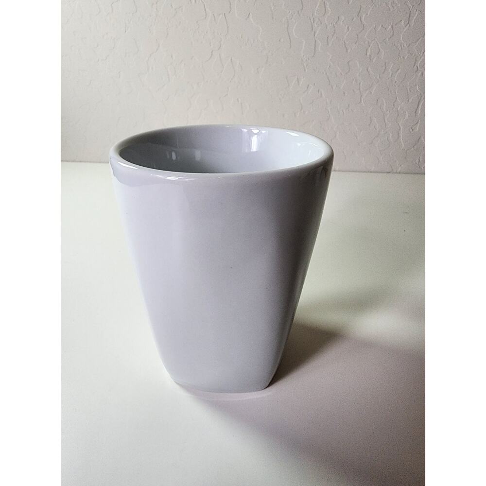 POTTERY BARN Great White Square Base 4.5" Tall Coffee Mugs - Set of 4 - Picture 5 of 11